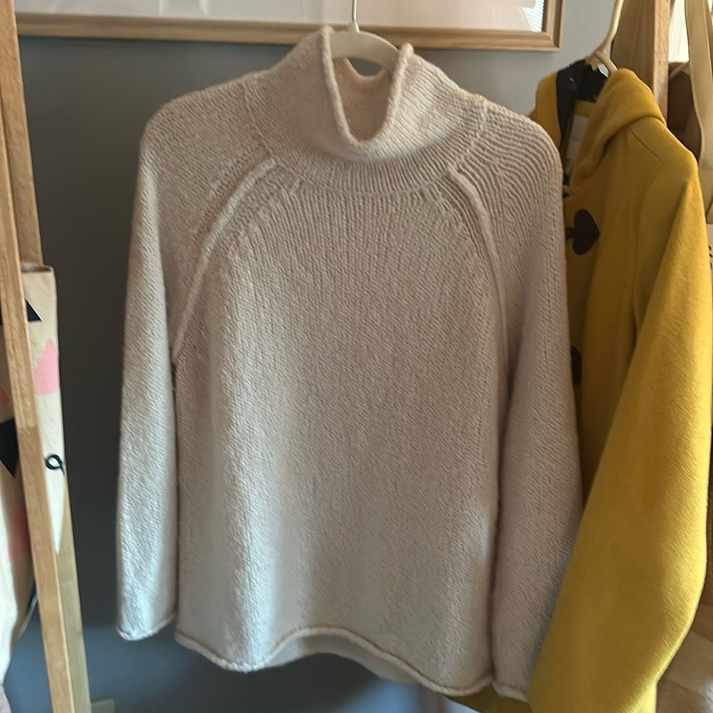 The White Company Turtleneck Sweater with Silk